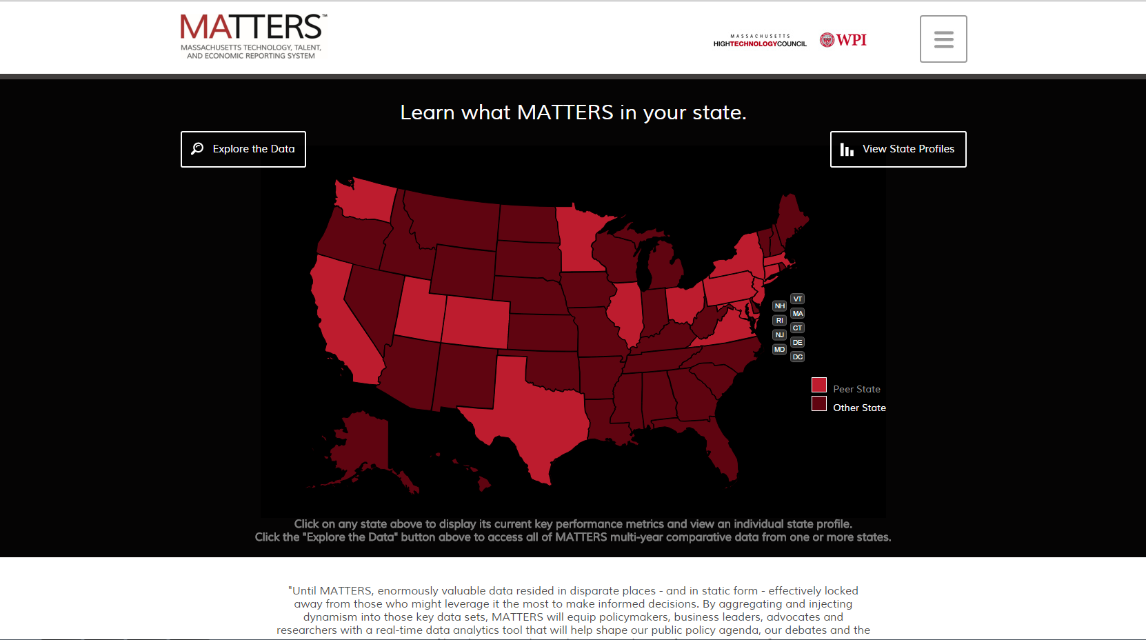 MATTERS Website